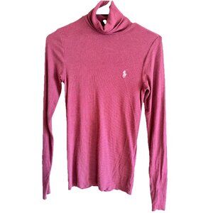 Polo Ralph Lauren Turtleneck Sweater Medium Long Sleeve Cotton Blend